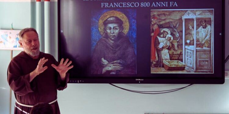 I Confratelli di Padre Pio nelle scuole di San Giovanni Rotondo nel giorno di San Francesco