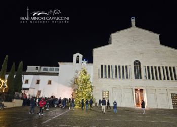 San Giovanni Rotondo: Benedizione del Presepe e accensione dell’Albero di Natale nel Santuario di Padre Pio