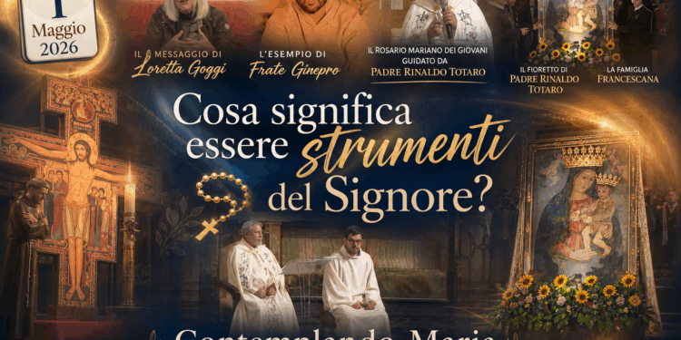 Cosa significa essere “strumenti del Signore”? Il messaggio di Loretta Goggi, l’esempio sorprendente di Frate Ginepro e il fioretto di Padre Rinaldo Totaro