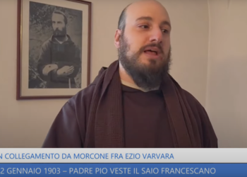 22 gennaio 1903, la vestizione di fra Pio da Pietrelcina