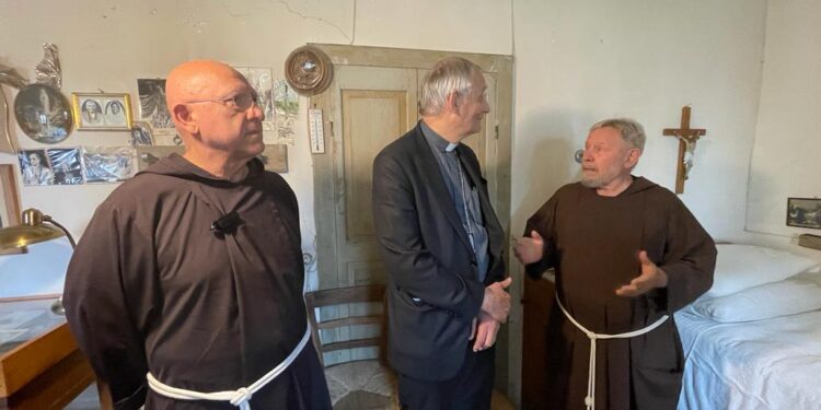 Il Cardinale Zuppi a San Giovanni Rotondo: “La pace è una lunga e paziente tessitura”