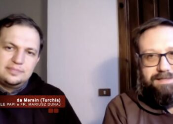 Il cappuccino fra Michele Papi tra i terremotati in Anatolia