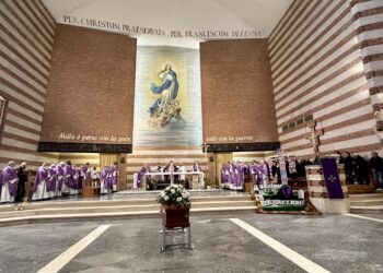 Funerali di Padre Leonardo Marcucci. Fra Francesco Dileo: “sentiva la necessità di parlare a tutti di Padre Pio”