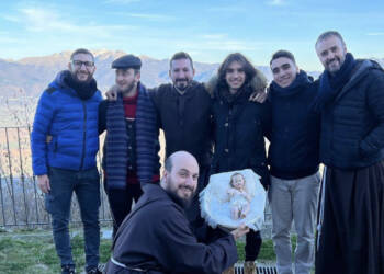 Padre Pio a Greccio nel primo presepe di San Francesco d’Assisi