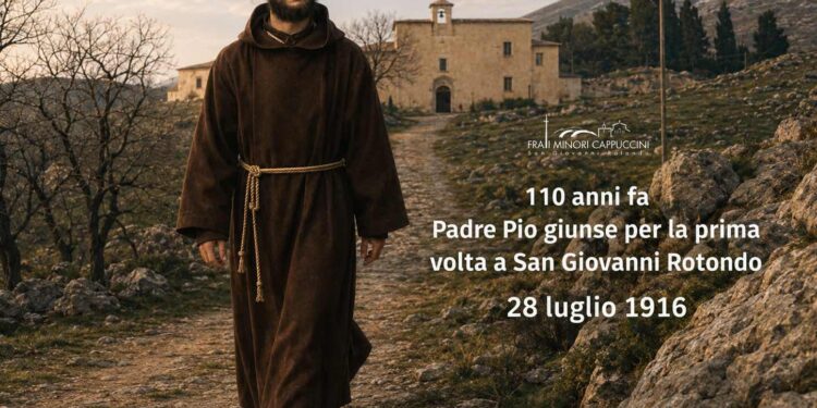 Centodieci anni fa Padre Pio giunse per la prima volta a San Giovanni Rotondo: quei nove giorni che cambiarono la storia