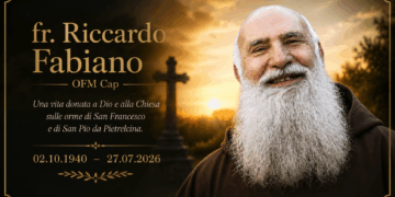 È morto Padre Riccardo Fabiano, per oltre sessant’anni frate cappuccino al servizio della Chiesa e di San Pi