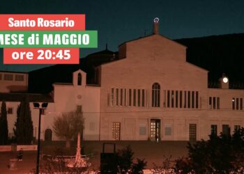 San Giovanni Rotondo. Torna il Santo Rosario dei giovani del Mese di Maggio nel Santuario di Padre Pio. Edizione 2023