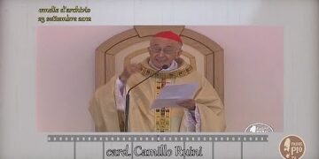 Addio al cardinale Camillo Ruini: nel 2012 a San Giovanni Rotondo indicò in Padre Pio «una grande via di accesso a Gesù»