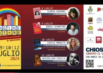 Al via la 6a edizione di Pagine d’Autore