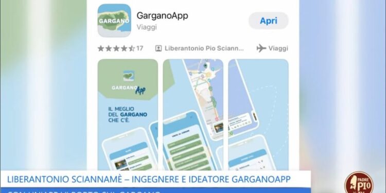 Liberantonio Sciannamè: Con un’ app vi porto sul Gargano