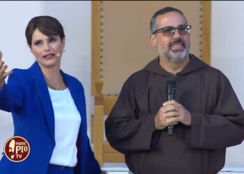 Fr. Maurizio Placentino ricorda Papa Francesco tra i confratelli di Padre Pio
