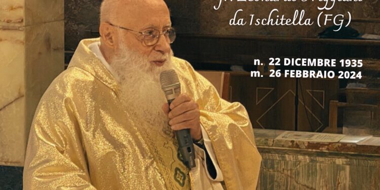 E’ morto Padre Leonardo Triggiani, cappellano della Casa Sollievo della Sofferenza per quasi 40 anni