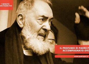Il profumo di Padre Pio mi ha accompagnato ovunque