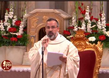 L’Amore fino alla fine, l’amore che non si arrende. L’omelia di Fr. Maurizio Placentino