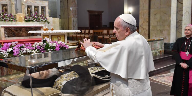 Cordoglio dei Frati cappuccini di San Giovanni Rotondo  per la morte di Papa Francesco