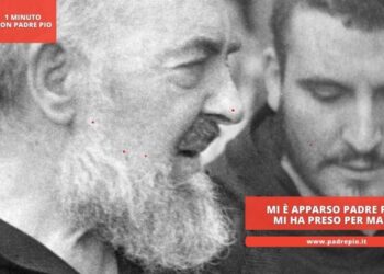 Mi è apparso Padre Pio e mi ha preso per mano