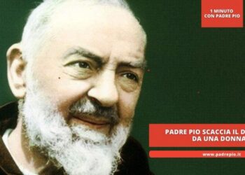 Padre Pio scaccia il diavolo da una donna